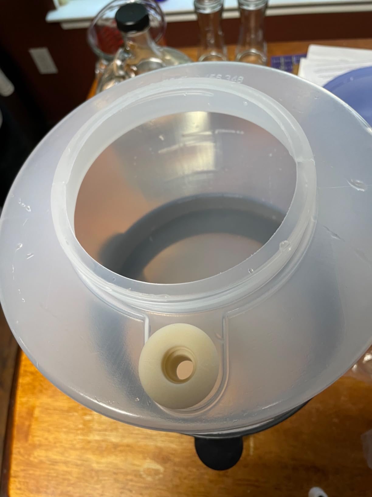 Conical Fermenting System - NO AIRLOCK OR Siphon Required - Made of BPA Free Food Grade Plastic that imparts Zero unwanted Flavors into Your Brew! customer photo 1