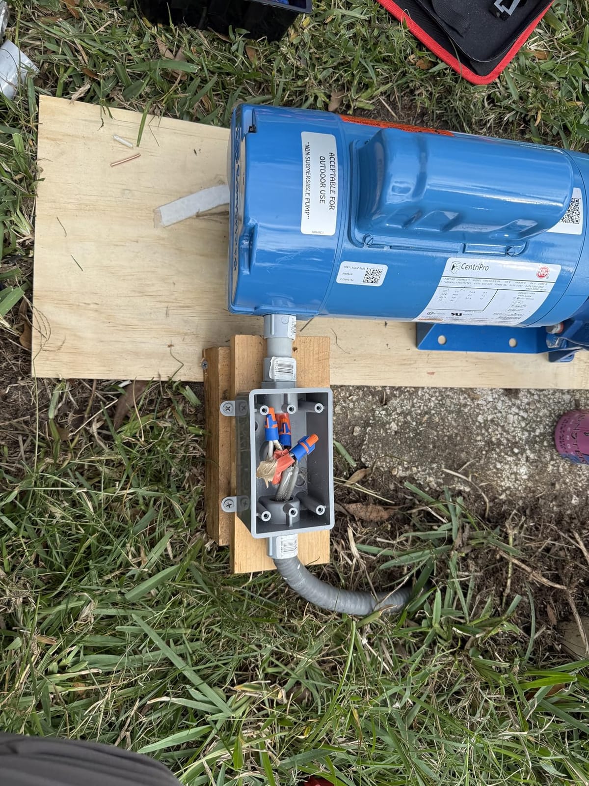GOULDS Pumps GT20 IRRI-Gator Self-Priming Single Phase Centrifugal Pump, 2 hp, Blue customer photo 2
