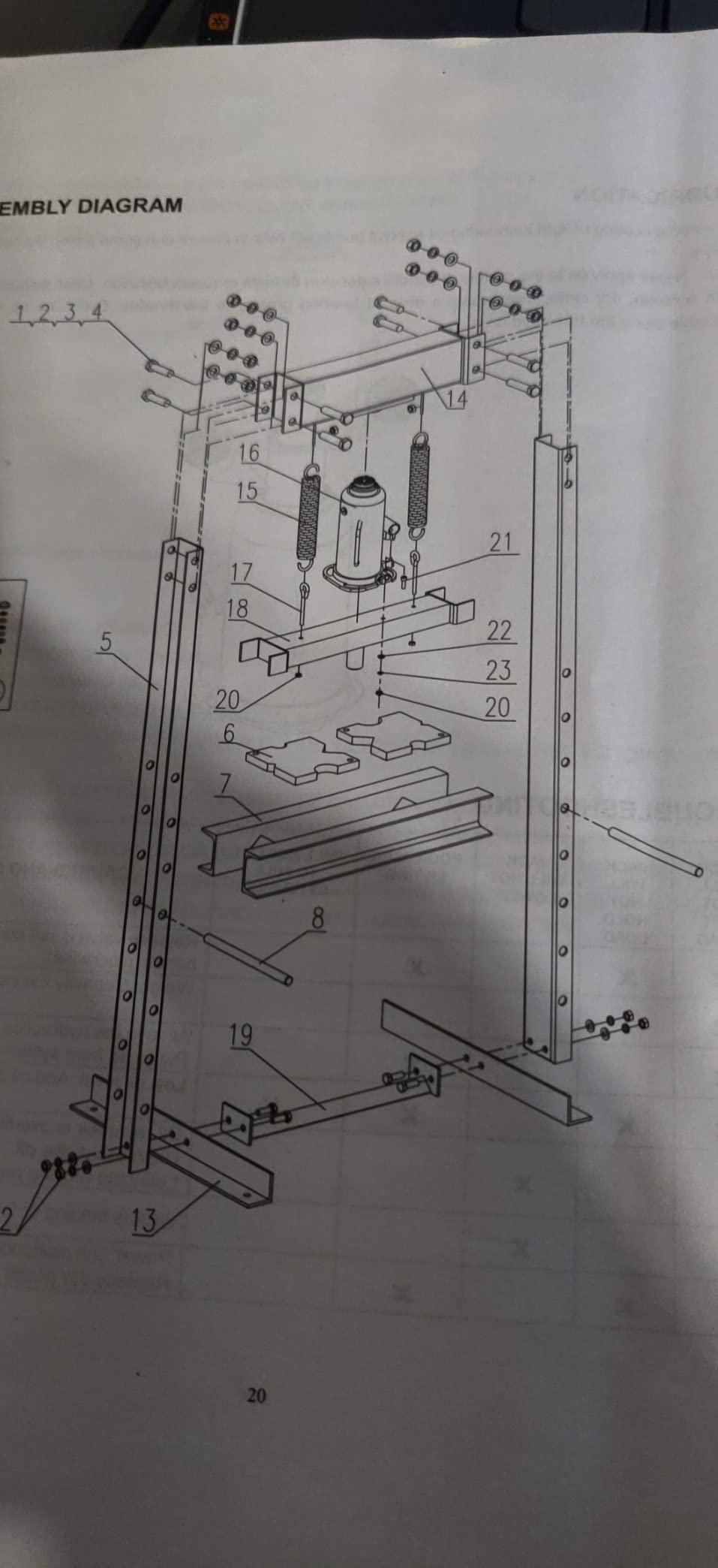 Strongway 12-Ton Hydraulic H-Frame Shop Press | Controlled pressing force, Automotive repair, Bearing service, Straightening/fabrication, Shop-ready construction customer photo 2