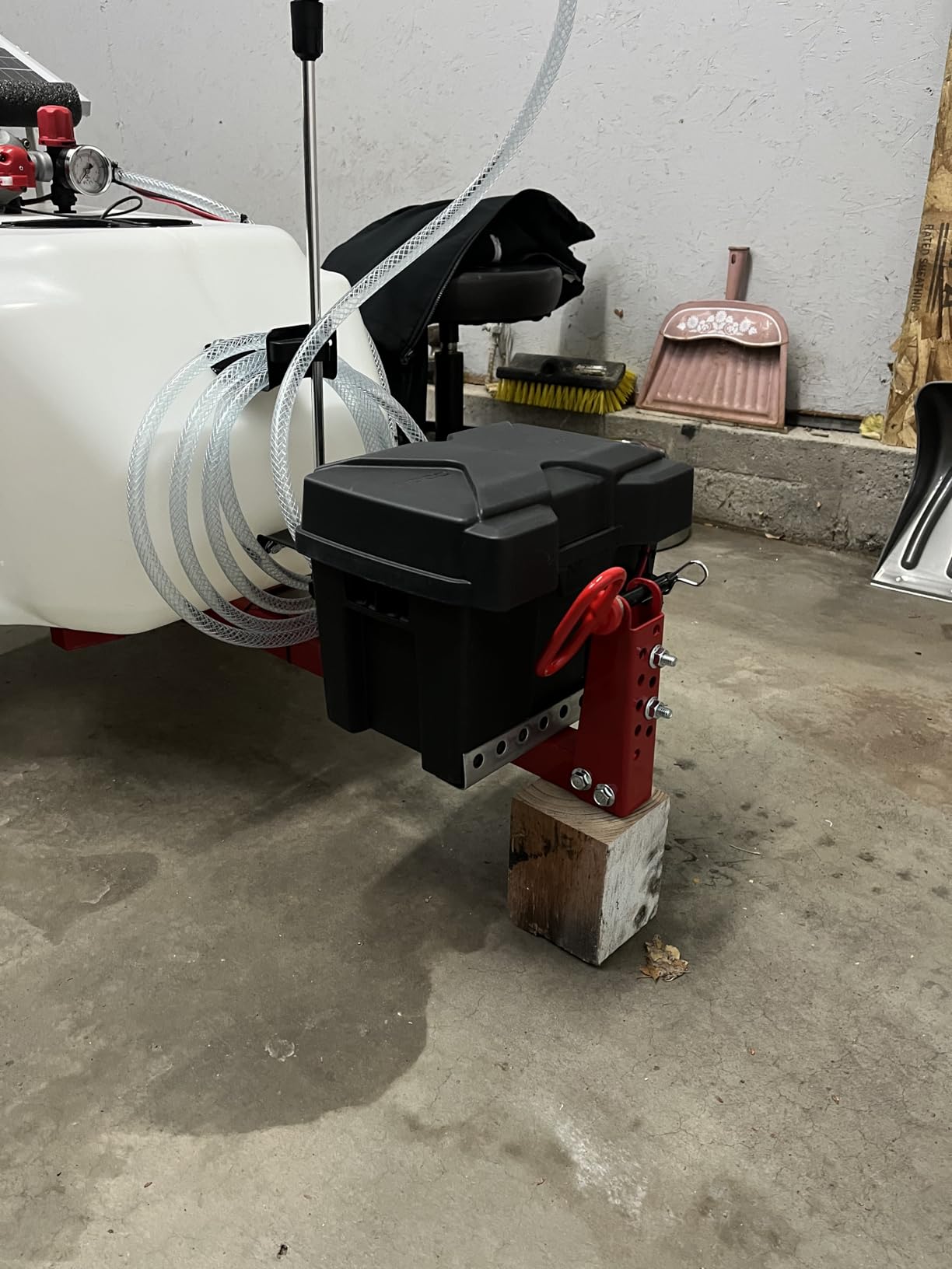 NorthStar 31-Gallon Tow-Behind Boom/Spot Sprayer, 2.2 GPM, 12V, 70 PSI | NSQ on-demand pump, Spring-loaded breakaway boom, Wide-area coverage, Targeted spot application, ATV/lawn tractor towing customer photo 1