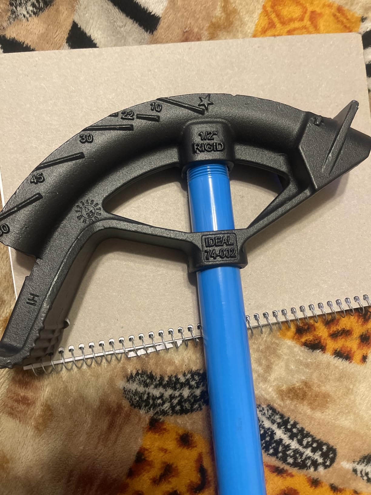 IDEAL Electrical 74-027 Conduit Iron Bender 3/4-inch EMT, 1/2-inch Rigid customer photo 1