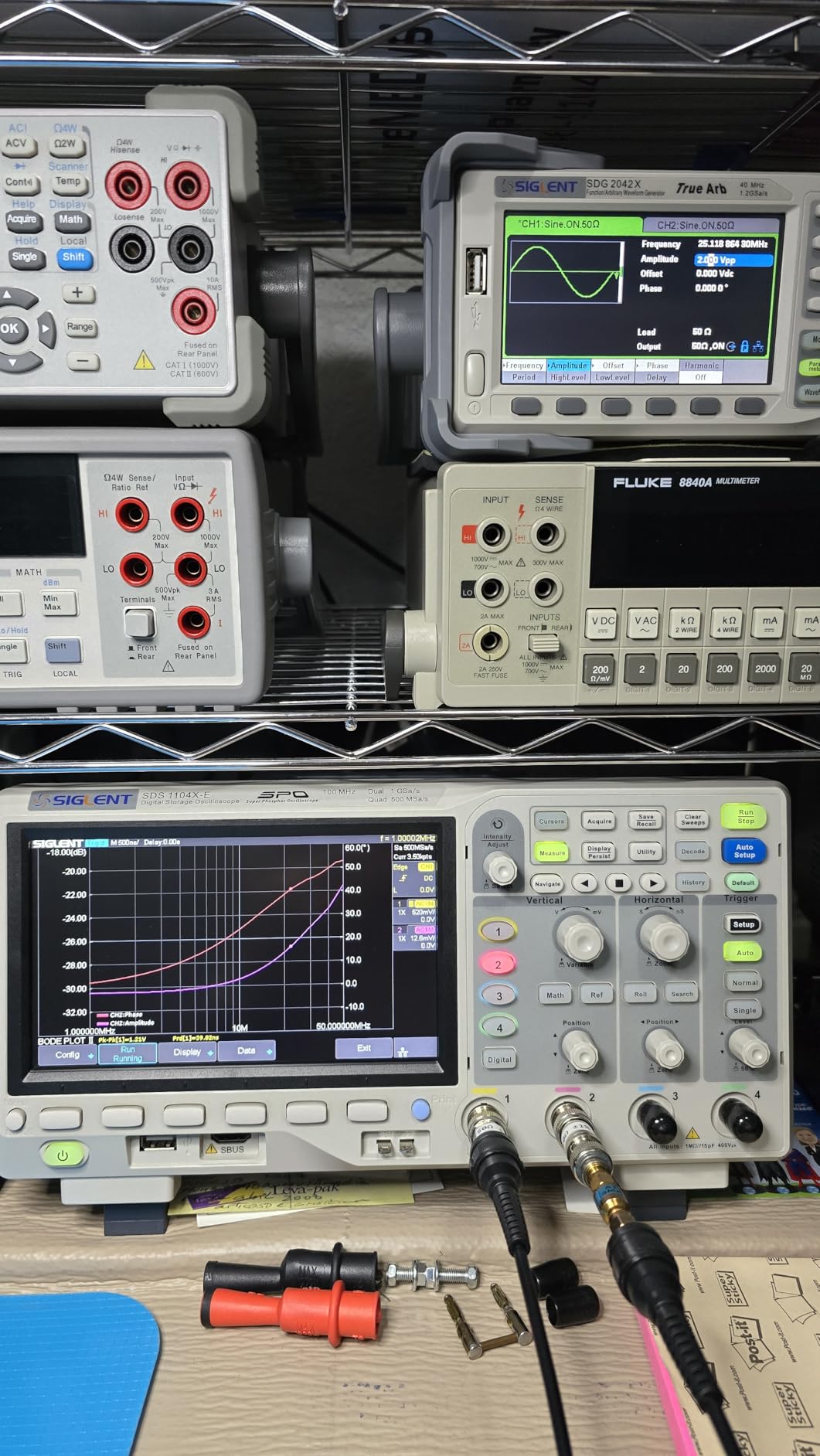 Siglent Technologies SDG2042X Arbitrary Waveform Function-Generators, 40 MHz, Grey customer photo 1