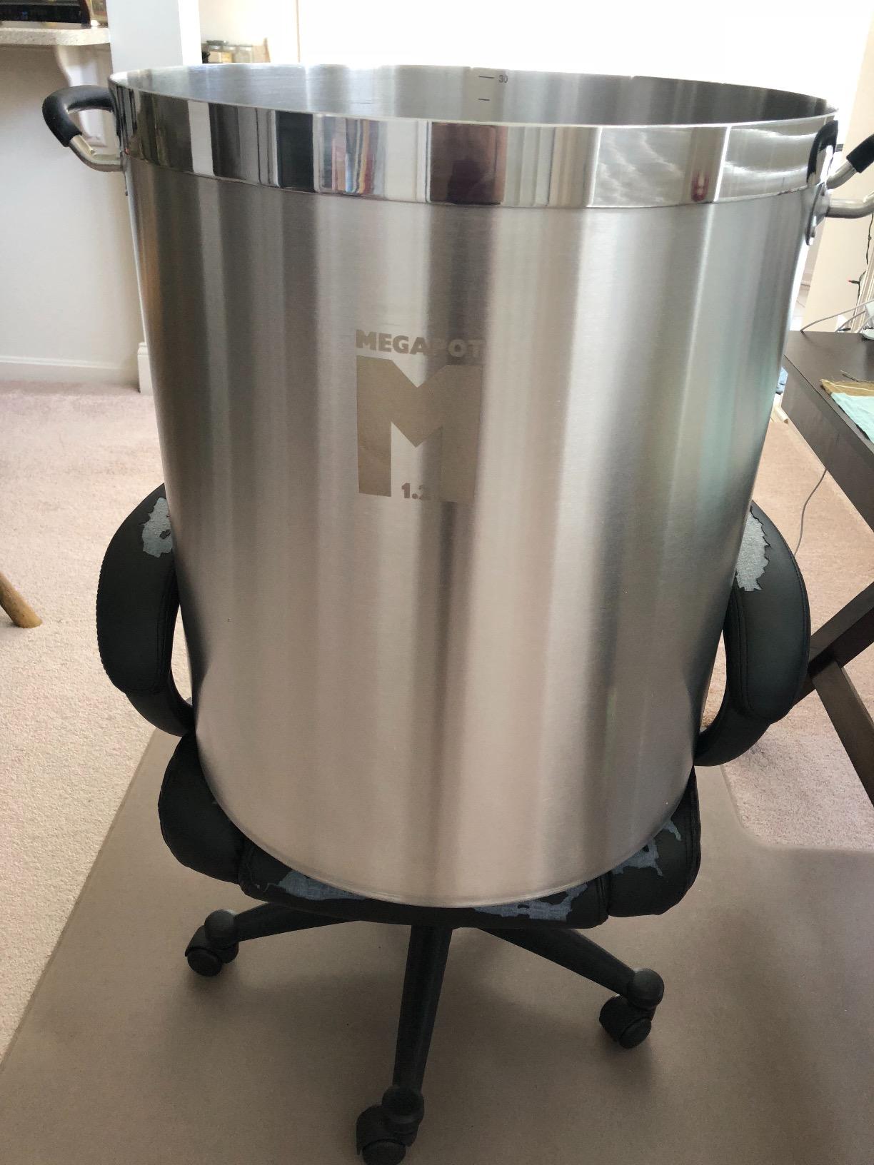 Northern Brewer Stainless Steel MegaPot Brew Kettle w/Valve, 20 Gal customer photo 1