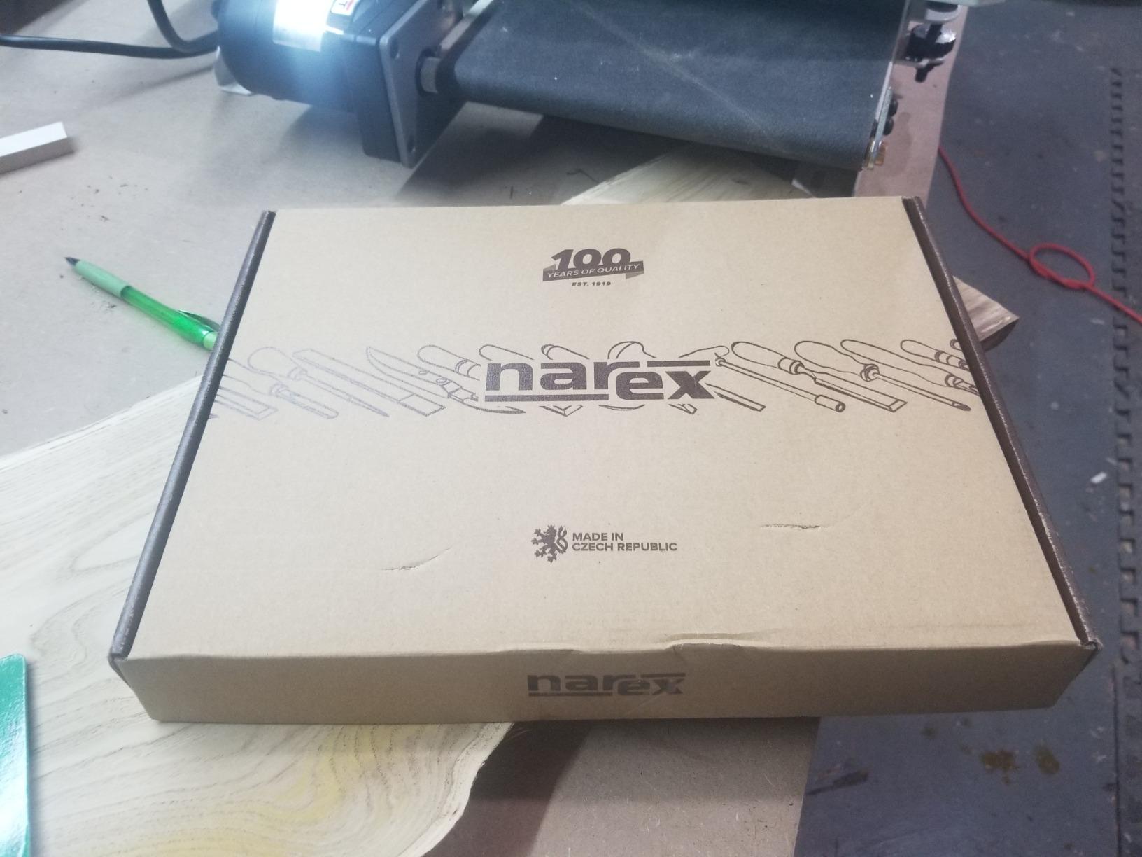 Narex 6 pc Set Woodworking Chisels in Wooden Presentation Box 853053 customer photo 2