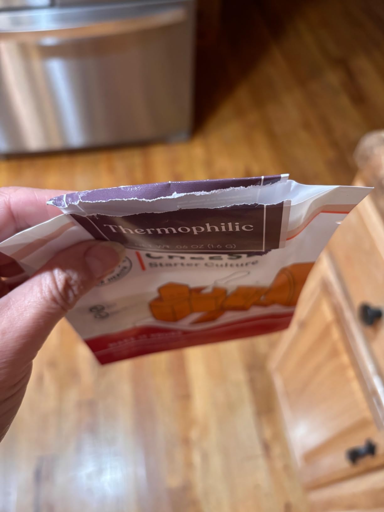Cultures for Health Thermophilic Cheese Starter Culture | 4 Gluten-Free Direct-Set Packets + 2 Vegetable Rennet Tablets | DIY Hard Cheese - Parmesan, Mozzarella, Asiago & Swiss customer photo 1