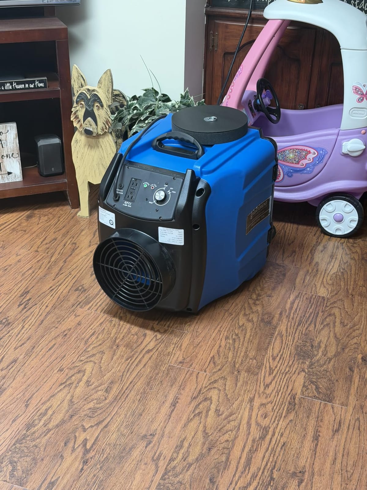 Predator 750, Portable Air Scrubber and HEPA Filtration customer photo 2