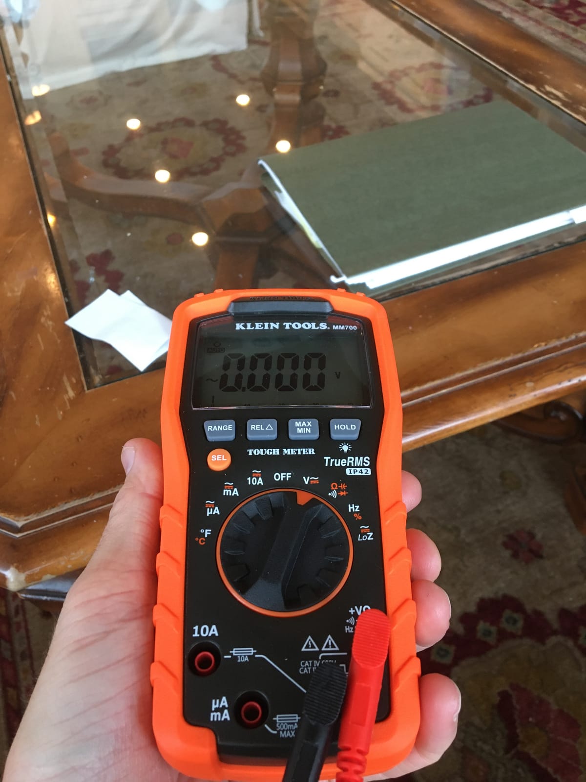 Klein Tools MM700 Digital Multimeter, Electrical Tester Auto Ranging, for AC/DC, LOZ, Temp, Capacitance, Resistance, Frequency, 1000V customer photo 2