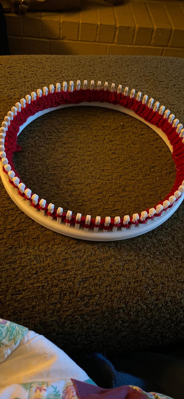 Authentic Knitting Board ' Premium' Round Loom Set, 3/8
