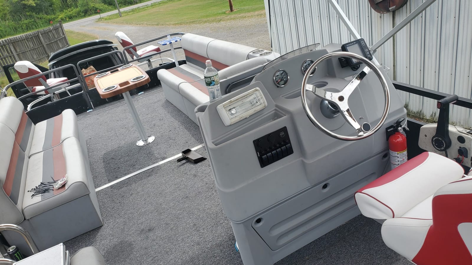 DeckMate® Large Pontoon Boat Console customer photo 1