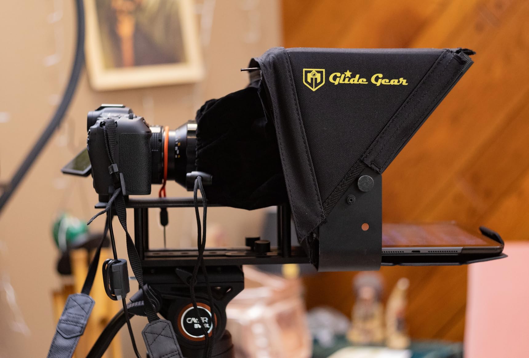 Glide Gear TMP 100 Teleprompter - DSLR, Tablet, Smartphone - 12