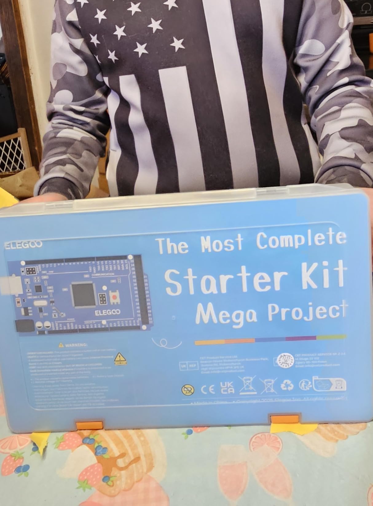 ELEGOO Mega R3 Project The Most Complete Ultimate Starter Kit with Tutorial Compatible with Arduino IDE customer photo 1