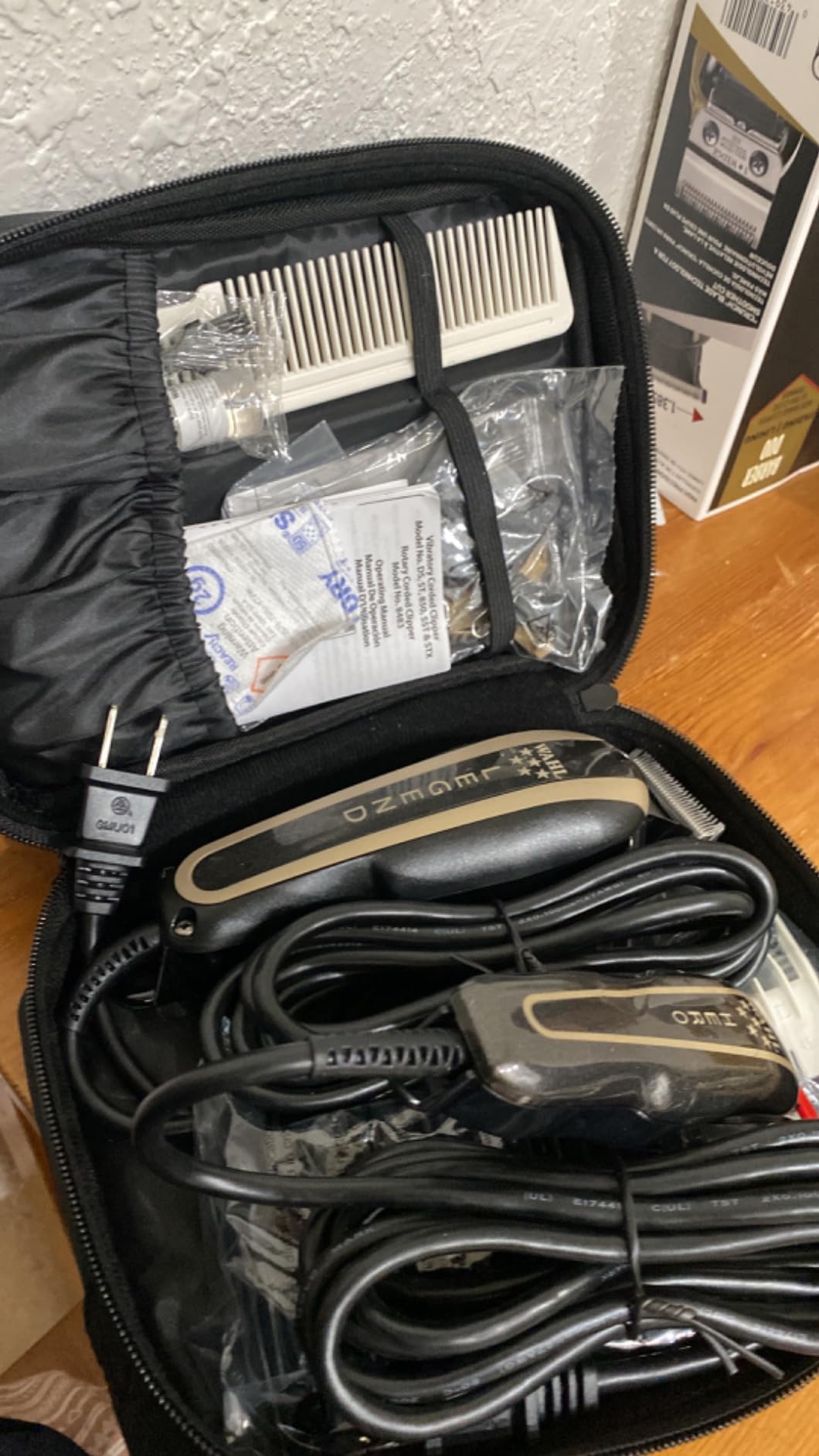 Wahl Professional 5-Star Barber Combo, Corded Legend Clipper & Hero T-Blade Trimmer Set, Black/Gold Finish customer photo 1