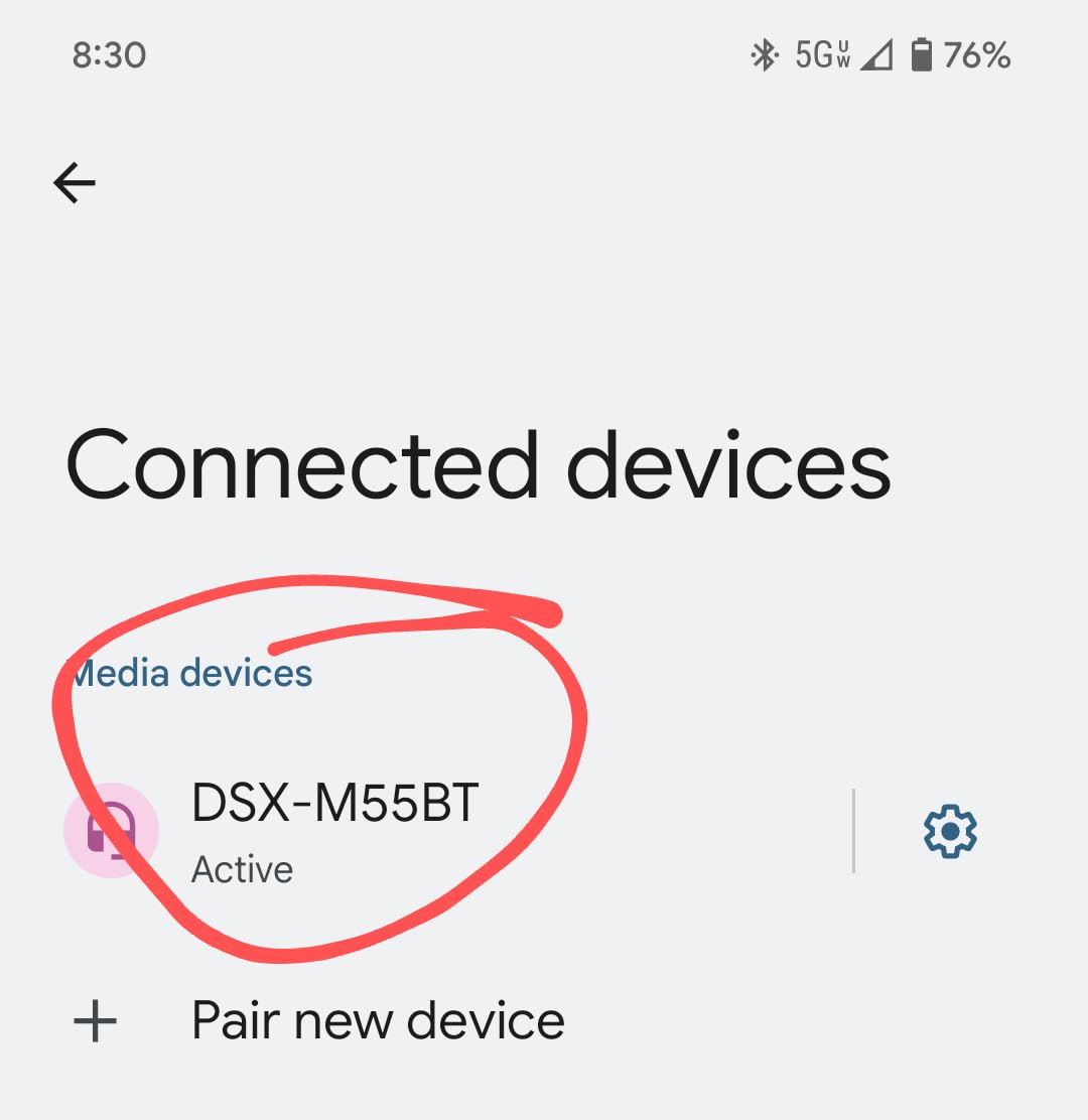 Sony DSXM55BT Bluetooth Marine Digital Media Stereo Receiver SiriusXM Ready, Single DIN customer photo 1