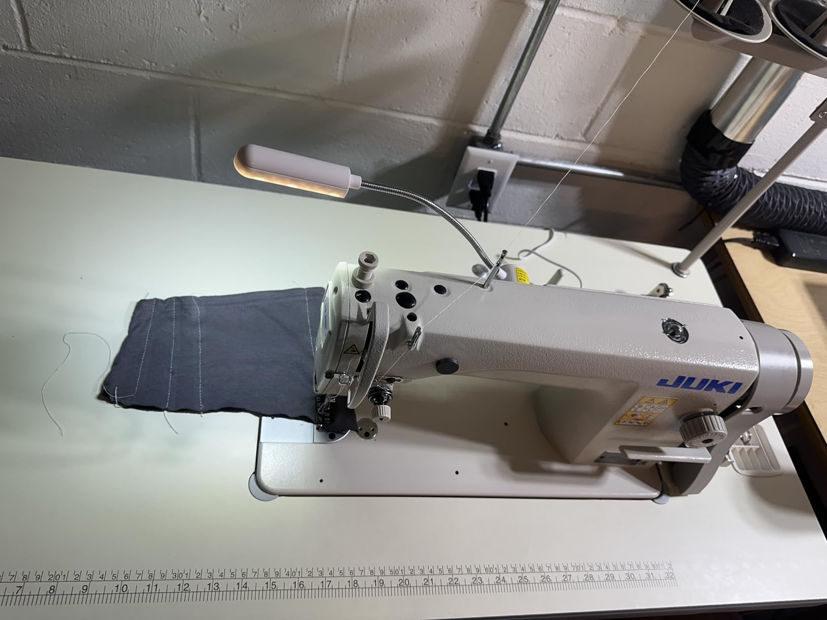 Juki DDL-8700-H Industrial Straight Stitch Sewing Machine, K.D Table & Servo Motor DIY customer photo 1
