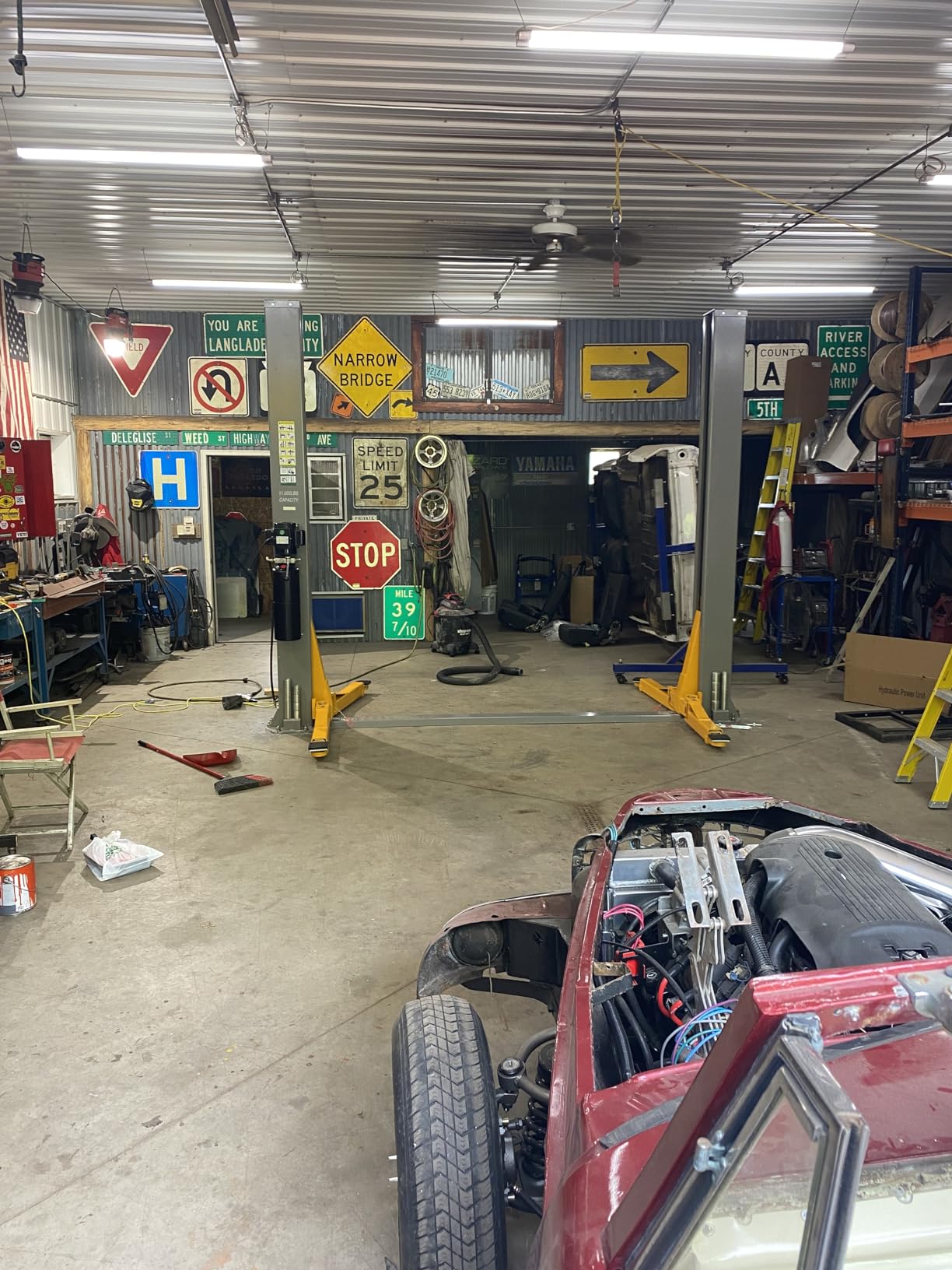 TRIUMPH NT-11 11,000 lb Two Post Floor Plate Auto Lift Car Truck Lift Hoist Base Plate customer photo 2