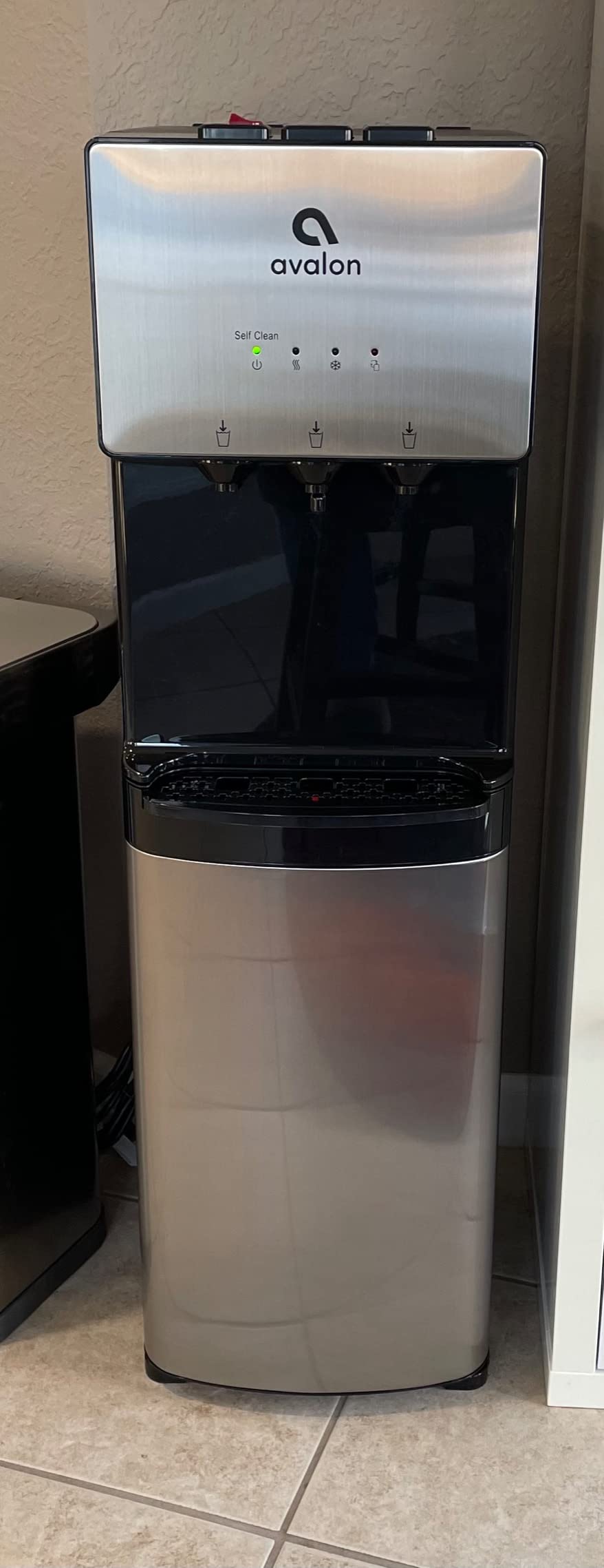Avalon Self Cleaning Bottom Loading Water Cooler Water Dispenser | 3 Temperature Settings - Cold, Hot, & Room temps. Durable Stainless Steel Construction. UL/Energy Star Approved customer photo 1