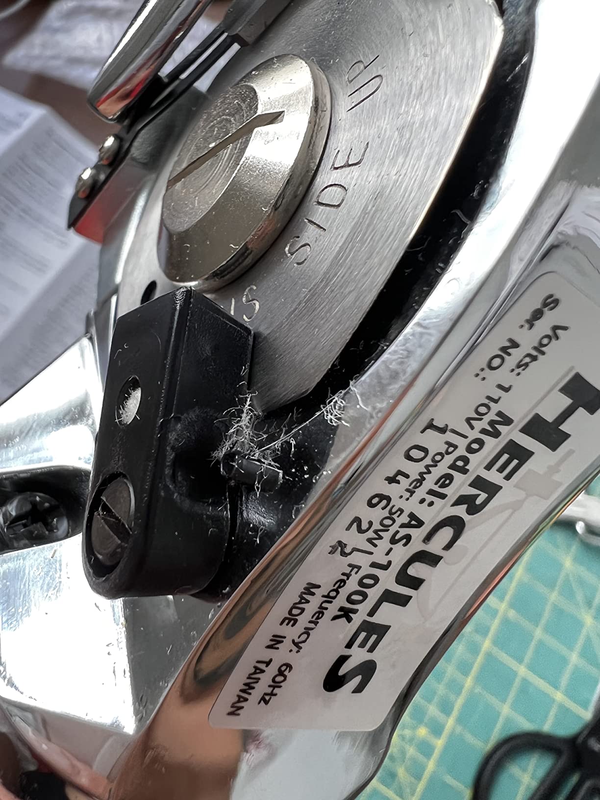 Hercules AS100-K Electric Rotary Fabric Mini Cutter & Round Knife Cutting Machine (AS100-K Cutter) customer photo 1