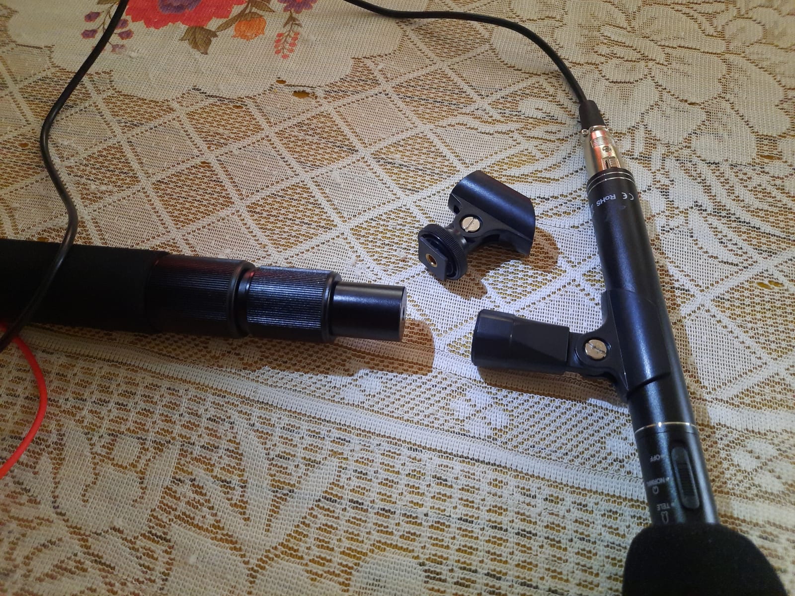 NEEWER NW-7000 Microphone Boom Arm | 3 Section, Extendable Handheld Mic Arm, 3/8