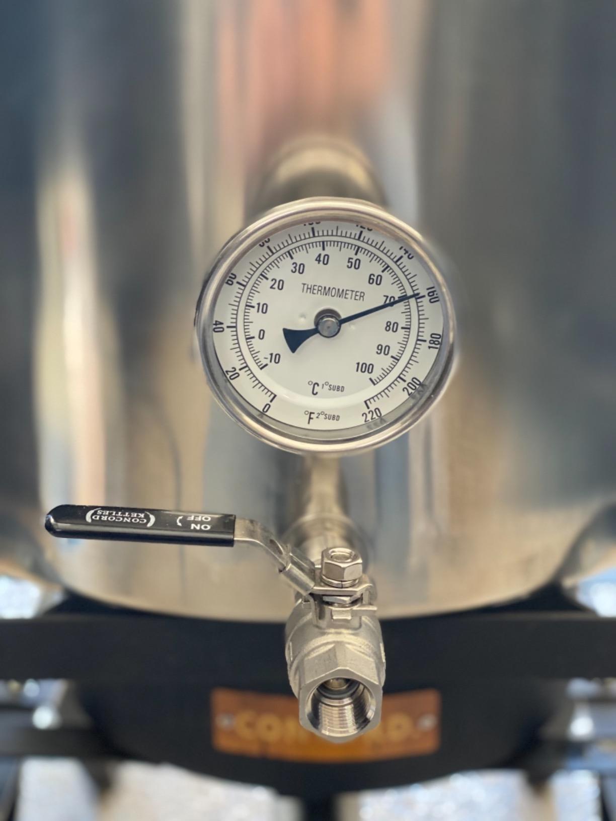 CONCORD Stainless Steel Home Brew Kettle Stock Pot (Weldless Fittings) (80 QT/ 20 Gal) customer photo 2