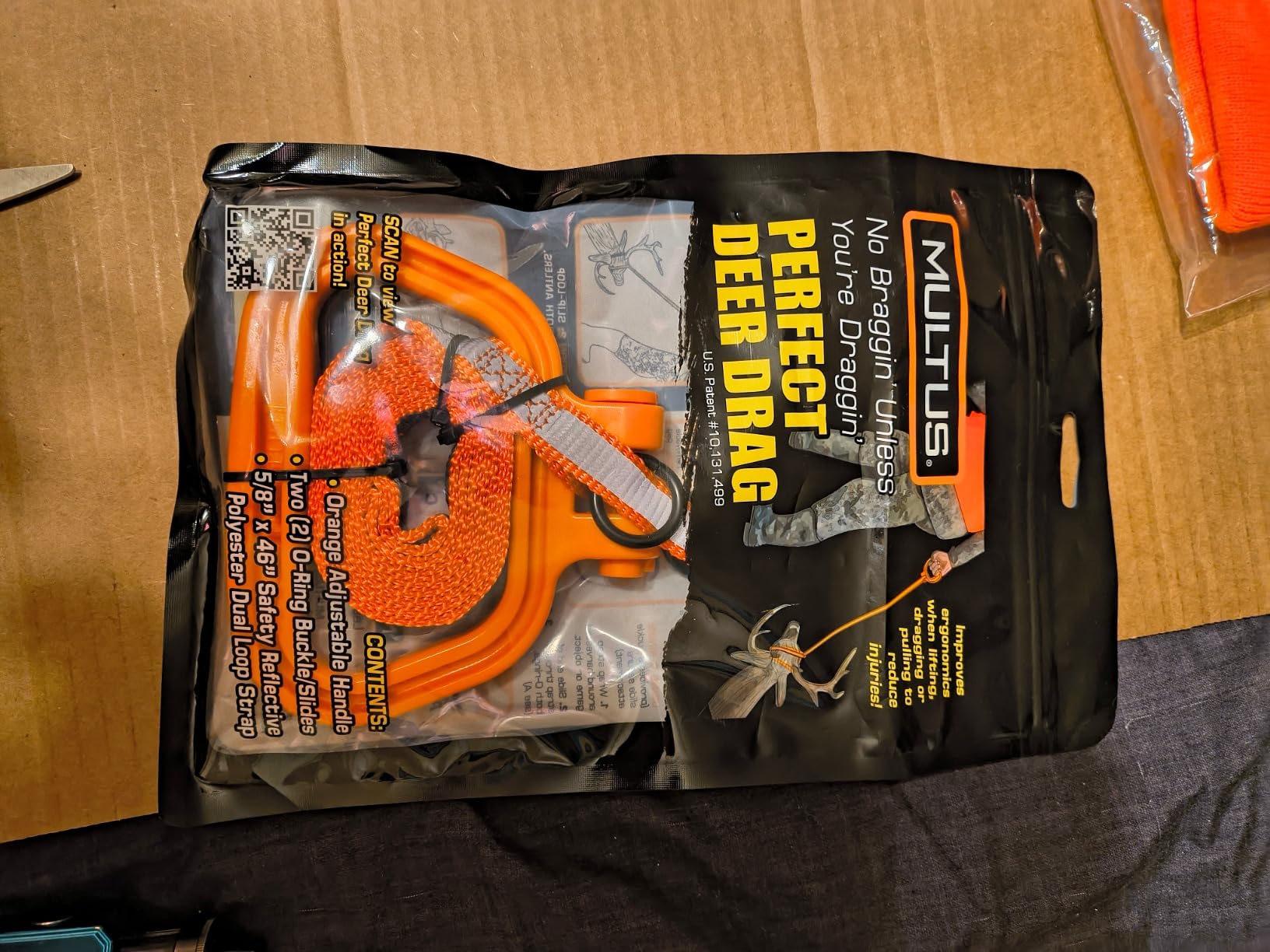 MULTUS Deer Drag Rope & Strap - Heavy Duty Deer Puller for Hunting customer photo 2