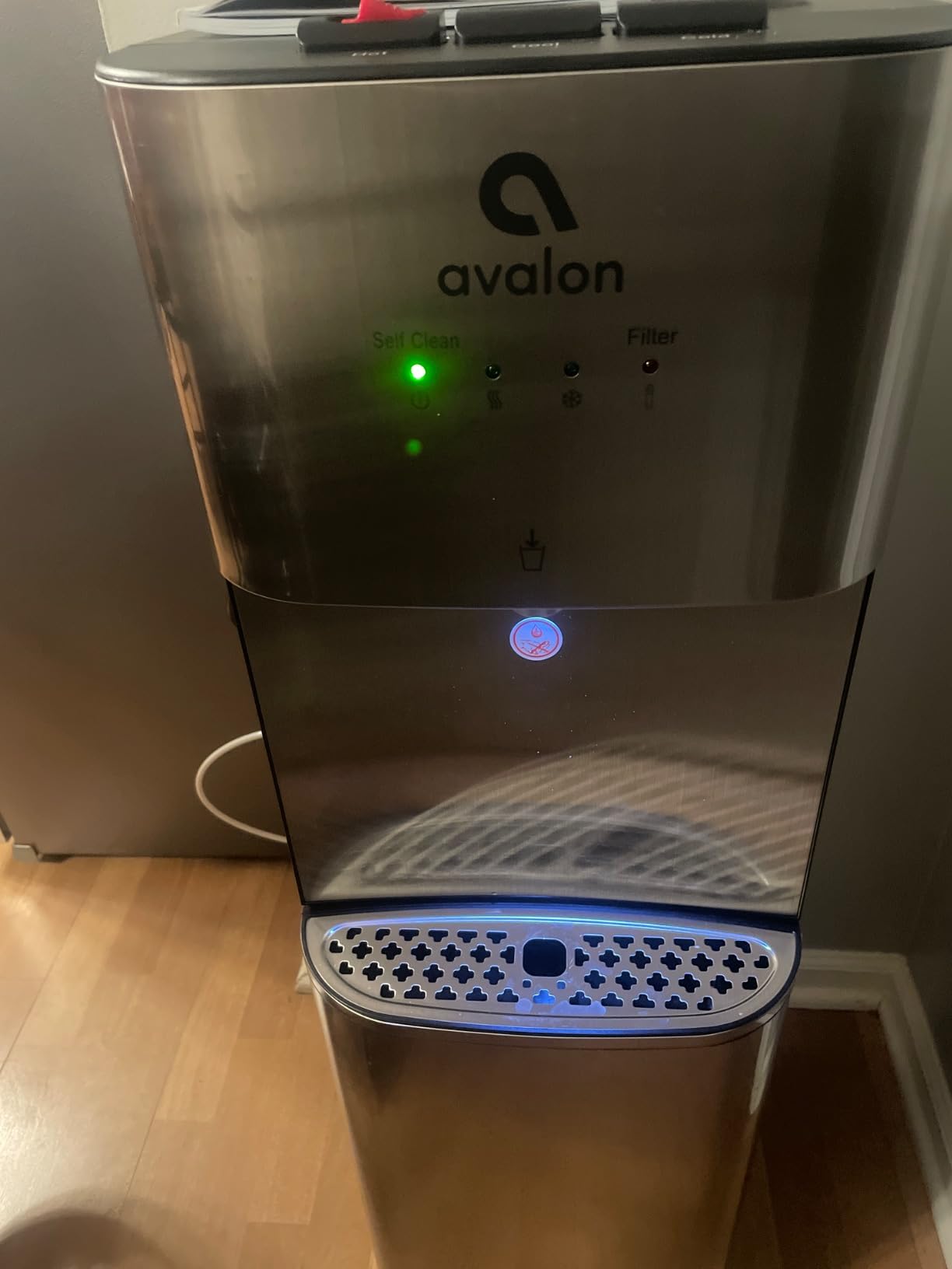 Avalon Self Cleaning Bottleless Water Cooler Water Dispenser - 3 Temperature Settings - Hot, Cold & Room Water, Durable Stainless Steel Cabinet, NSF Certified Filter- UL Listed customer photo 2