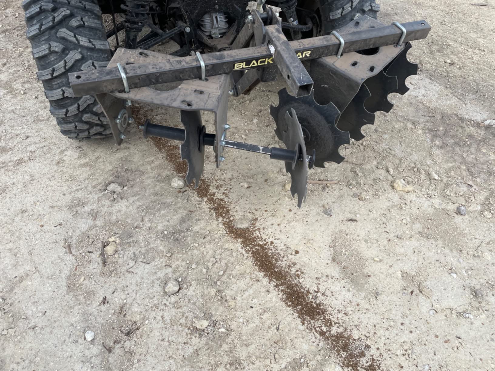 Black Boar Camco ATV/UTV Disc Harrow Implement | Specifically Designed to Thoroughly Break up Tough Ground | (66001) customer photo 2