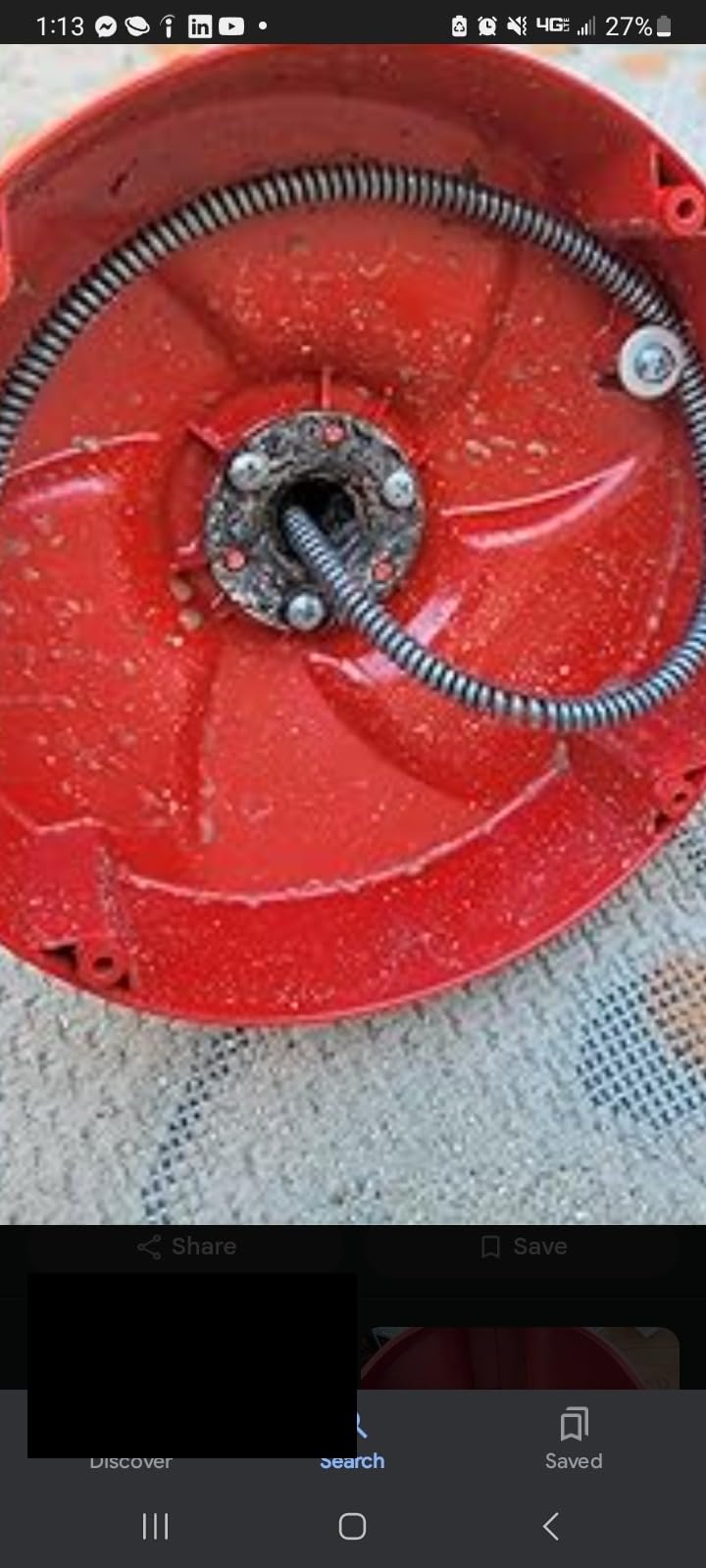 RIDGID 55808 PowerClear 120-Volt Drain Cleaning Machine Kit for Tubs, Showers, and Sinks, Drain Cleaner Machine Kit with AUTOFEED, Inner Core Cable, and Guide Hose customer photo 1