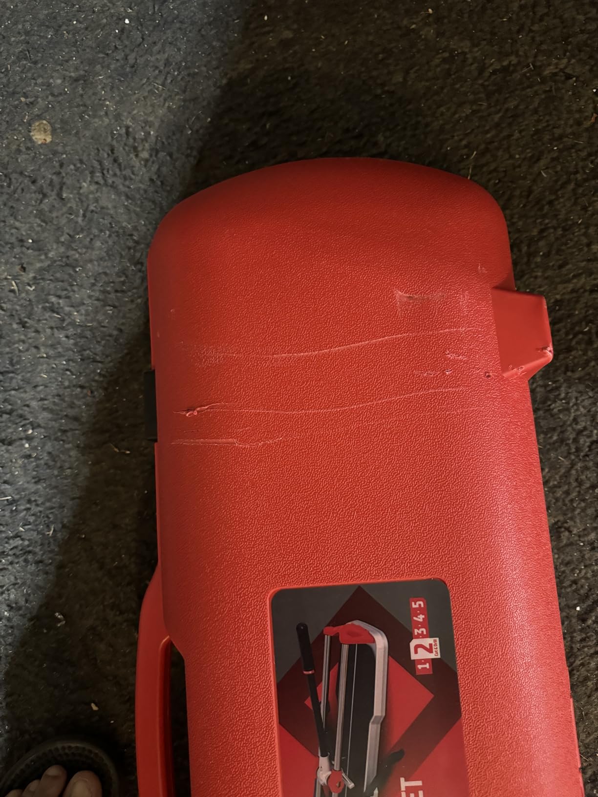 Rubi 14988 Manual Cutter with case, Grey customer photo 1