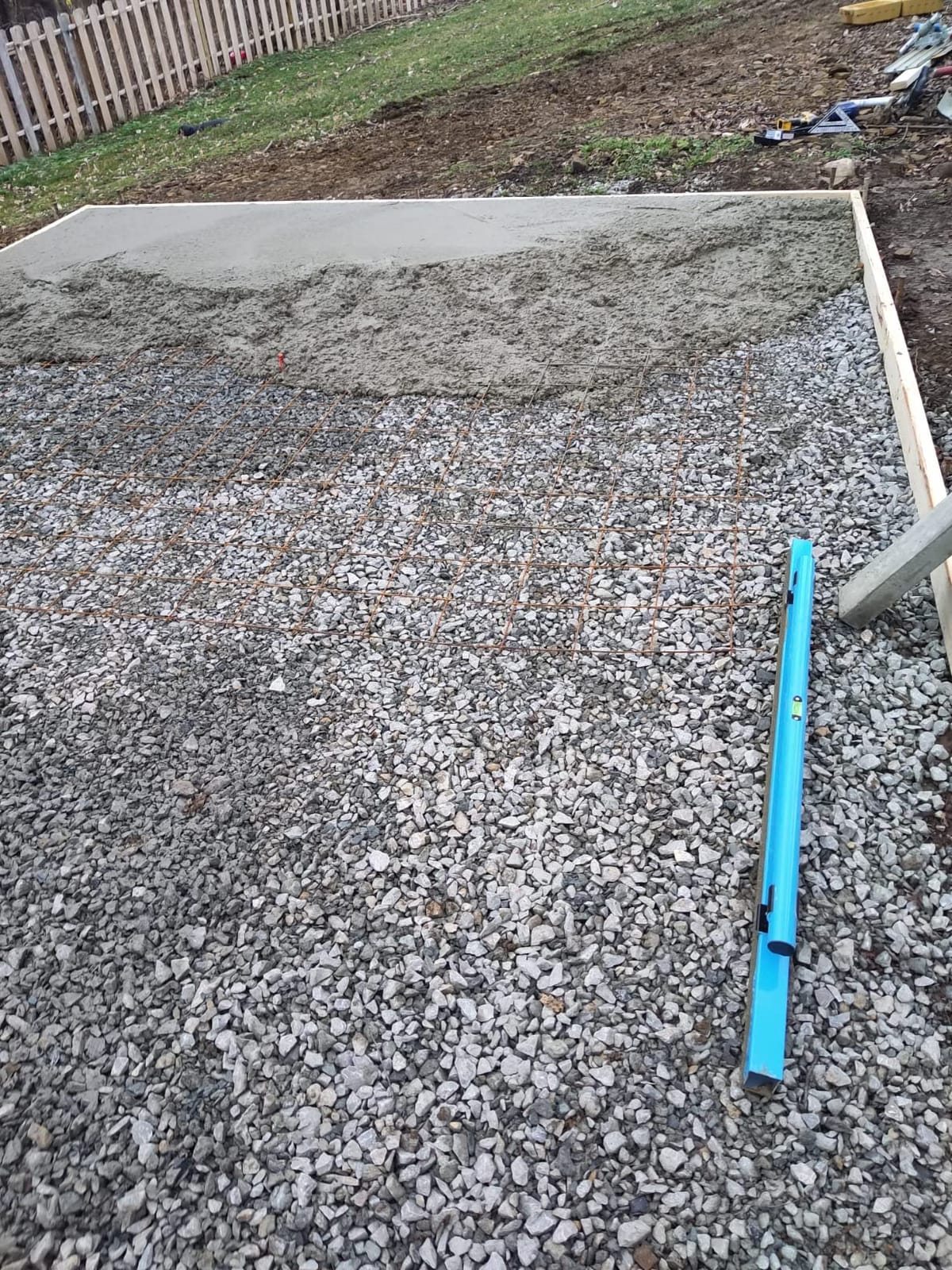 OX Concrete Screed Board, 8 Ft Aluminum Screed with Level Vial & Handle customer photo 1