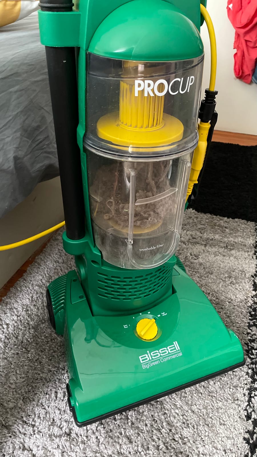 Bissell Commercial BGU1937T Pro Cup Bagless Upright Vacuum with On-Board Tools customer photo 2