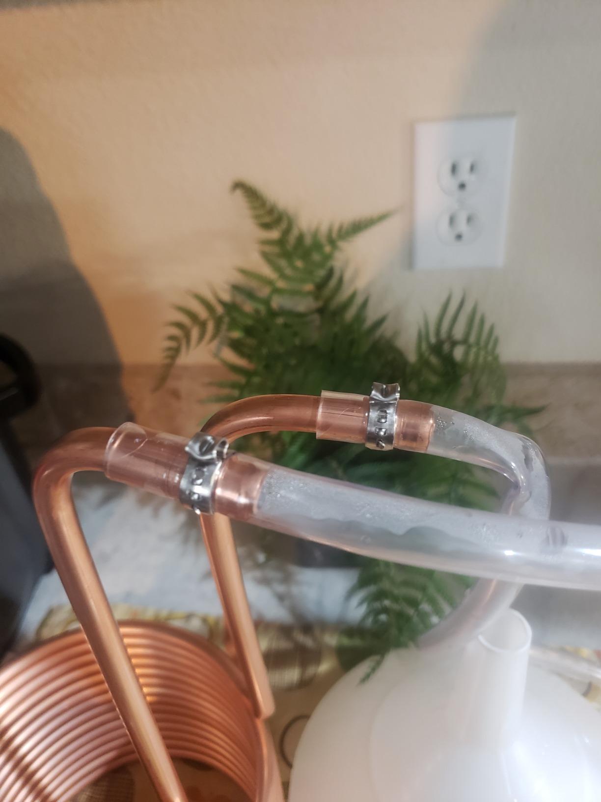 Coldbreak 25Ft. Wort Chiller with Copper Coil - Compact and Basic Immersion Beverage Chiller and Beer Brewing Equipment customer photo 1
