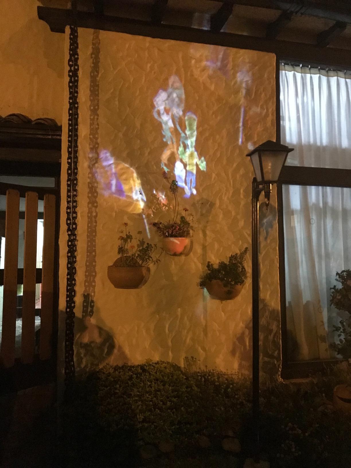 Halloween Outdoor Projector Lights,Syslux Christmas Projector Lights,16 HD Slides LED Waterproof Light Indoor Lights with Remote Control for Party Garden Halloween Xmas Landscape Decor customer photo 1