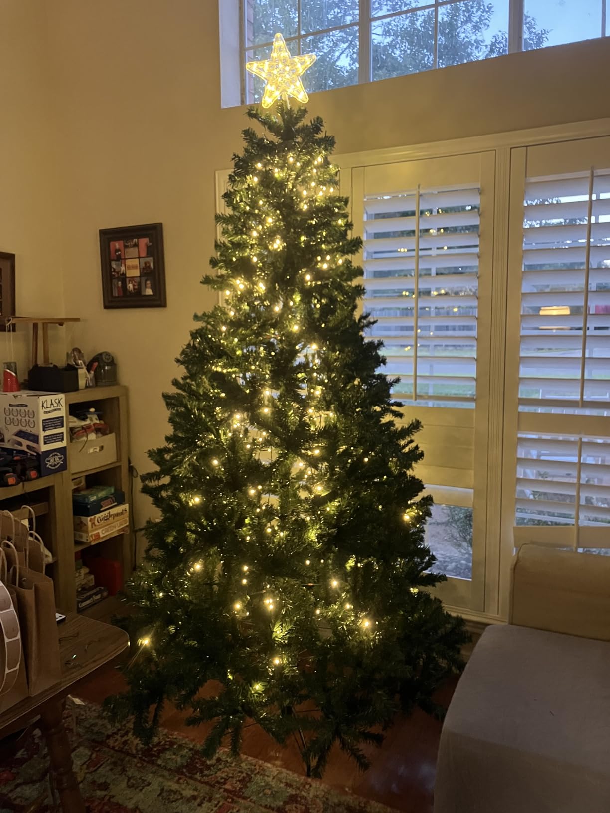 Best Choice Products Artificial Christmas Tree, 9ft Premium Unlit Realistic Spruce Holiday Decor w/Dense Branches, Easy Assembly, Metal Base customer photo 2