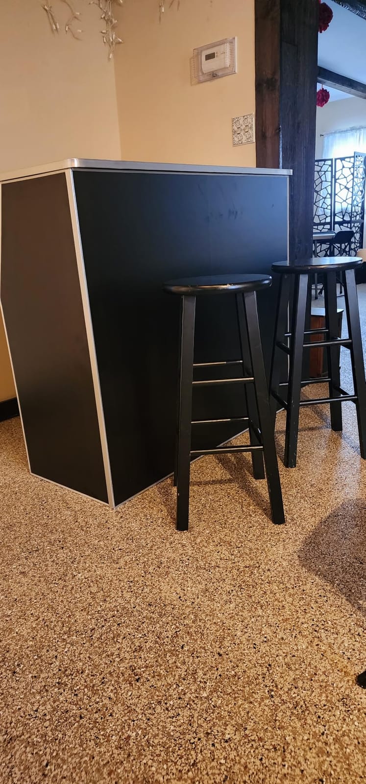 Flash Furniture Laminate Folding Event Bar, White | Portable, Durable Construction, Commercial Use customer photo 2