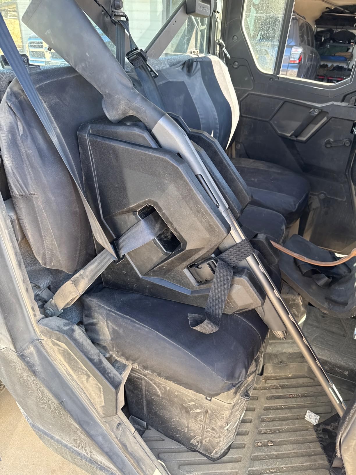 Seizmik ICOS UTV Gun Holder - Universal In Cab On Seat Gun Mount customer photo 1