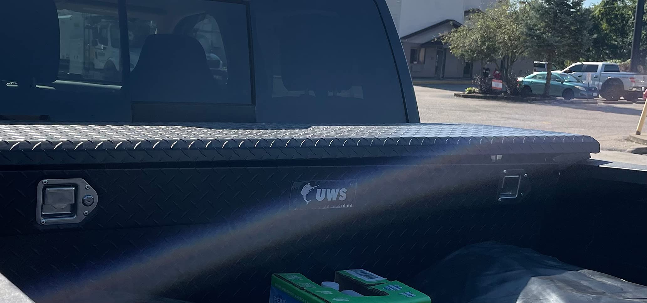 UWS EC10473 69-Inch Matte Black Heavy-Wall Aluminum Truck Tool Box with Low Profile, RigidCore Lid customer photo 2