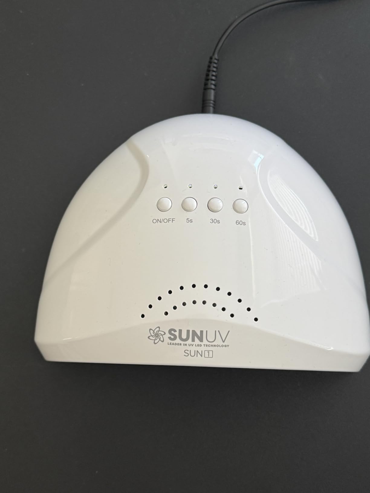SUNUV UV LED Nail Lamp, Gel Light for Nail Polish UV Dryer SUNONE White | Professional Fast Curing Lamp for All Gel Polishes, 3 Timers, Auto Sensor, Removable Base, Home DIY Salon Tool customer photo 2