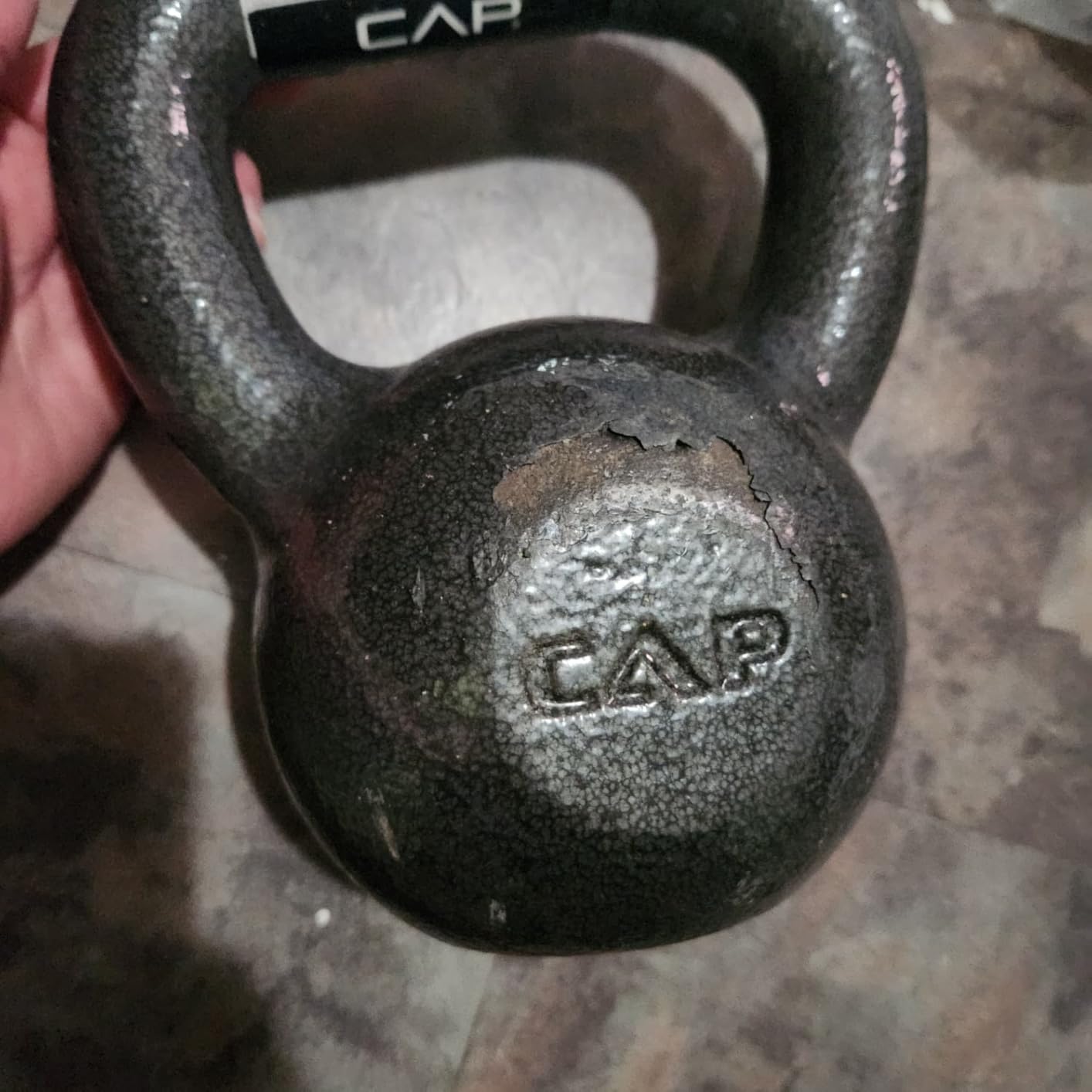 CAP Barbell Cast Iron Kettlebell - Singles and Sets, Multiple Weight Choices customer photo 1