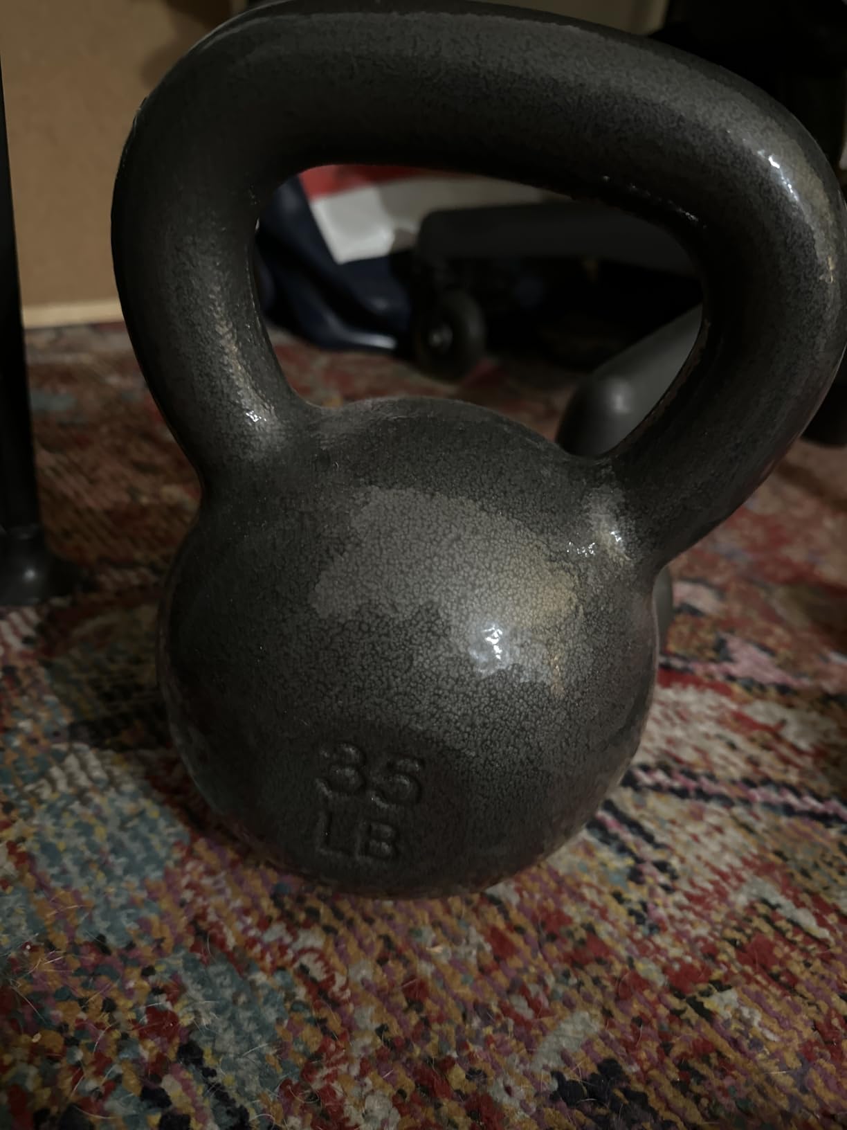CAP Barbell Cast Iron Kettlebell - Singles and Sets, Multiple Weight Choices customer photo 2