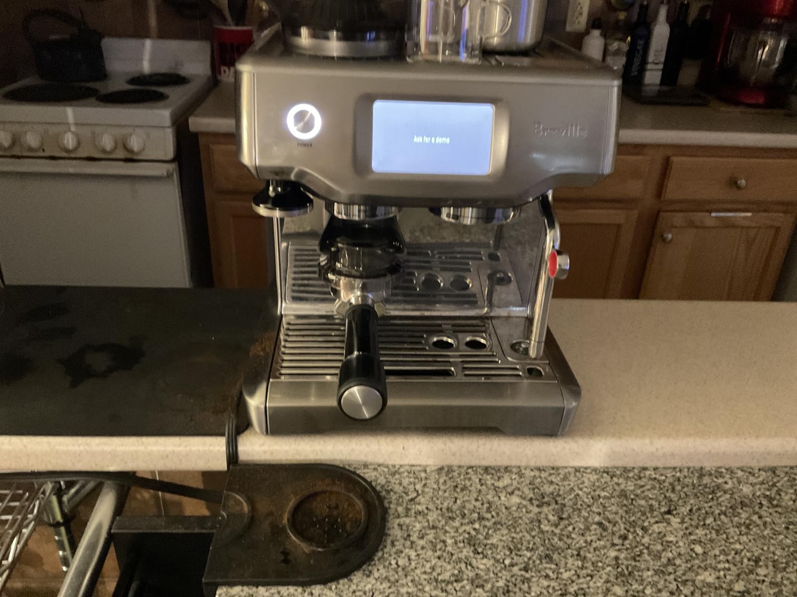Breville BES880BSS Barista Touch Espresso Machine, Brushed Stainless Steel customer photo 2