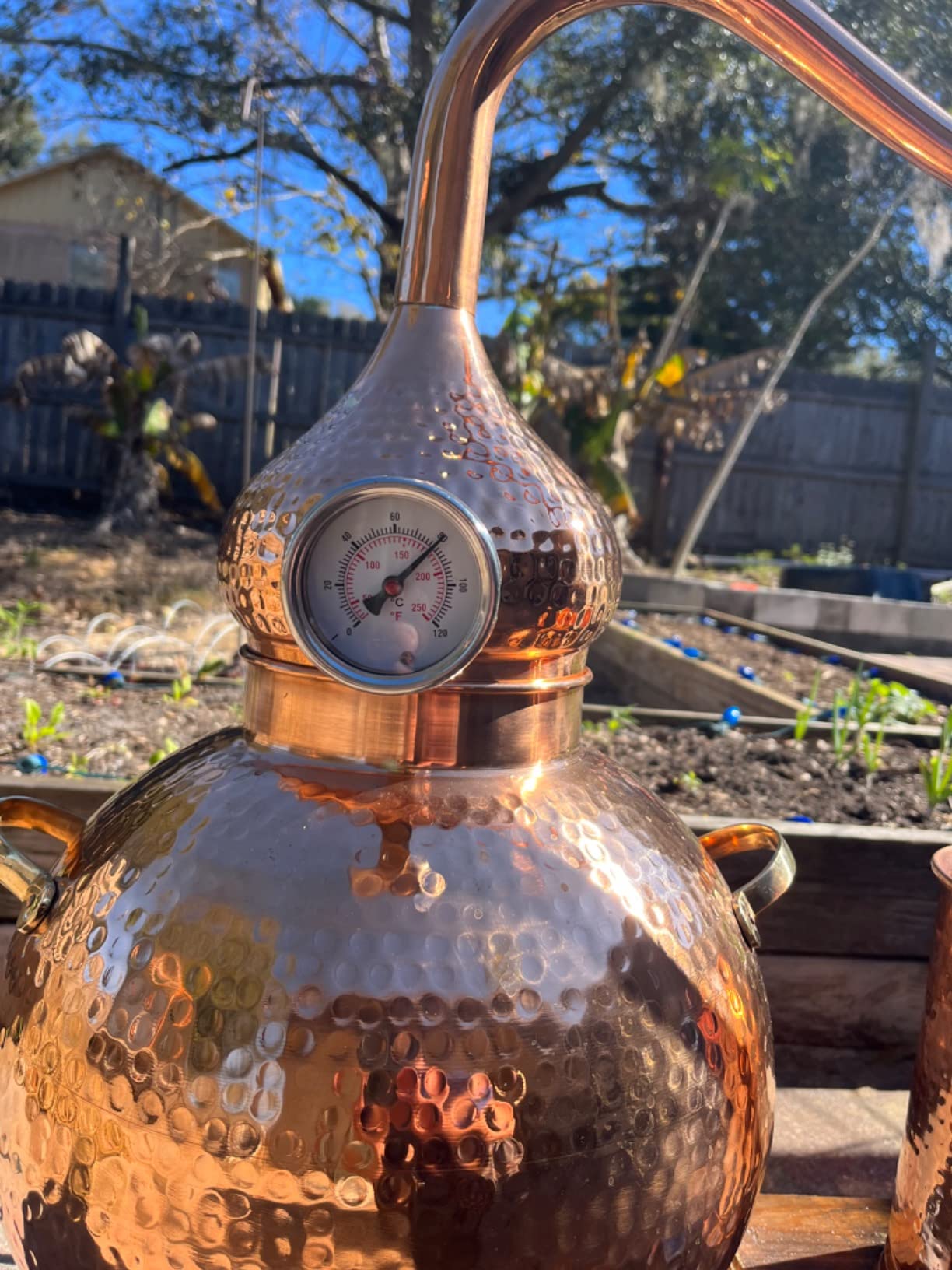 5 Gallon Pure Copper Alembic Still for Whiskey, Moonshine, Essential Oils by Copperholic customer photo 1