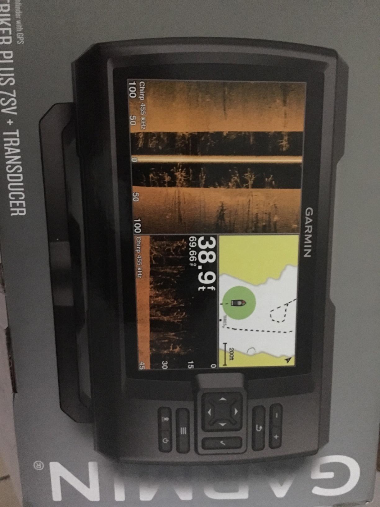 Garmin STRIKER Plus 7sv with CV52HW-TM Transducer and Protective Cover, 7 inches 010-01874-00 customer photo 2