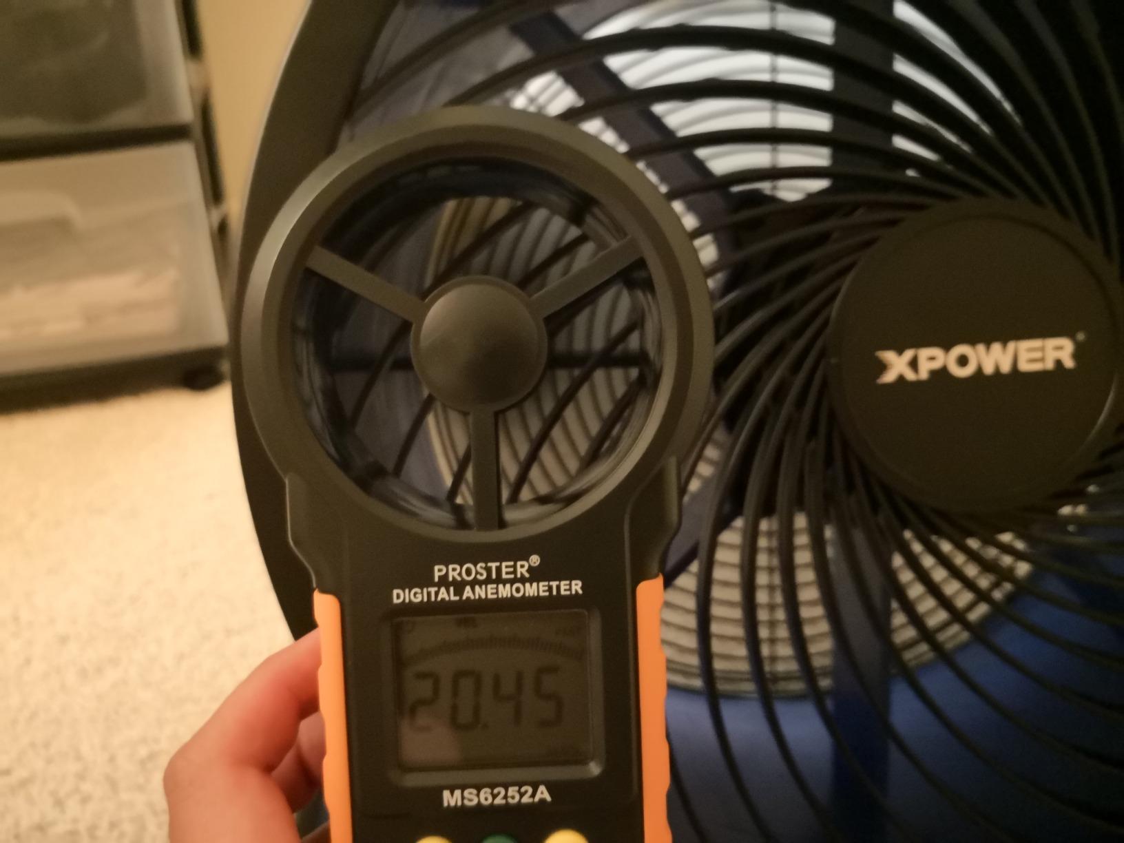 XPOWER FC-300 Heavy Duty Industrial High Velocity Whole Room Air Mover Air Circulator Utility Shop Floor Fan, Variable Speed, Timer, 14 inch, 2100 CFM customer photo 2