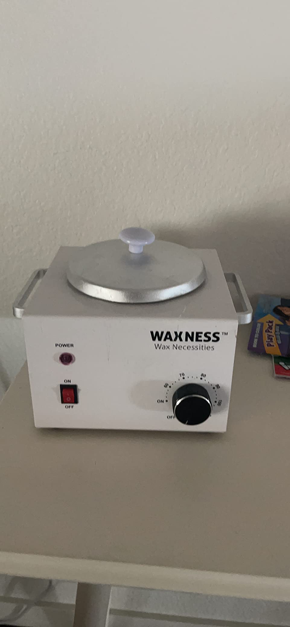 Waxness Professional Wax Warmer WN-5001 White Elite-Series 1 lb (454 g) with Silicone Liner, Hard Wax & Soft Wax Tins, 150W, 2-Year Warranty customer photo 1