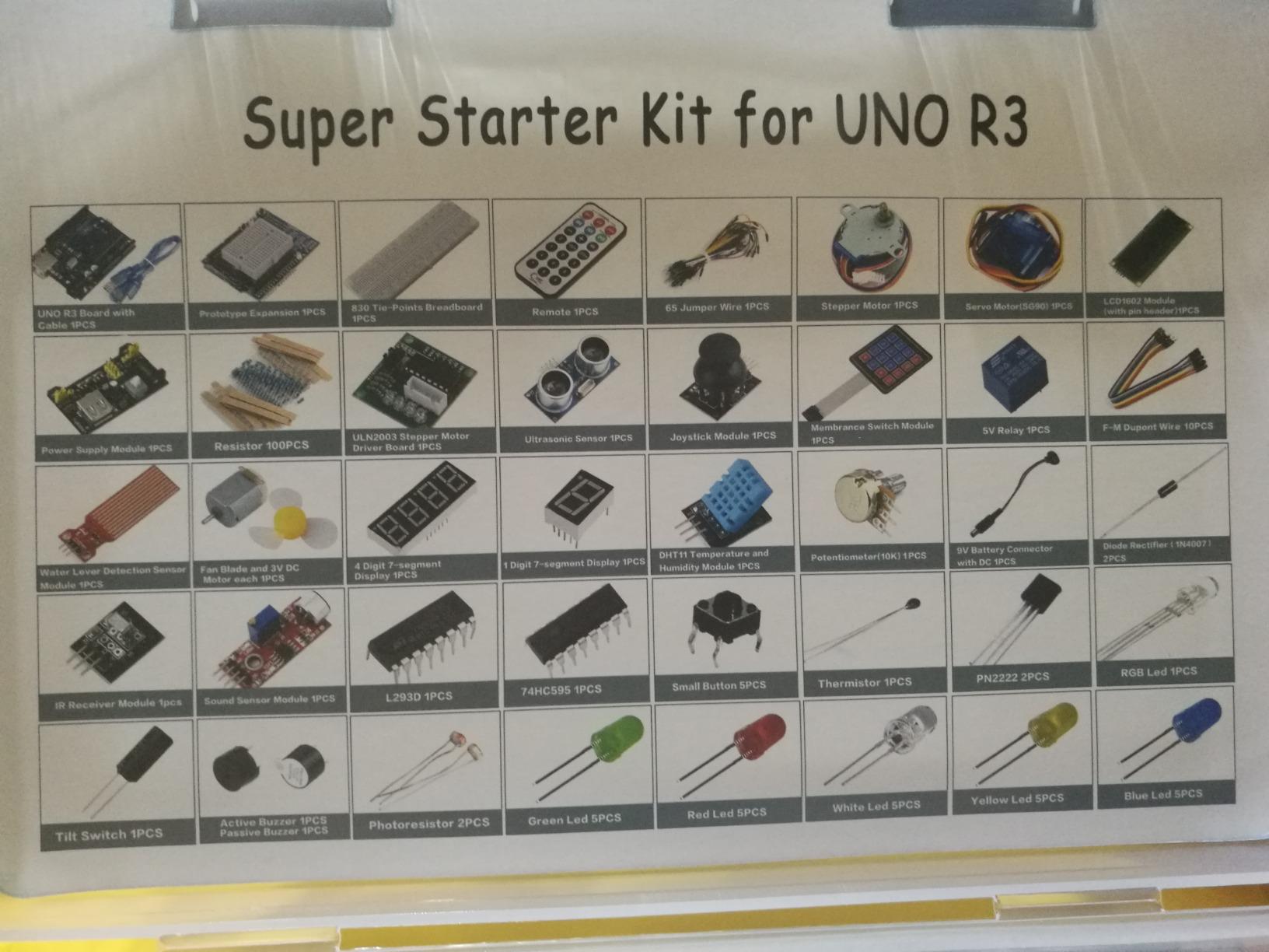 LAFVIN Project Super Starter Kit for R3 Mega2560 Mega328 Nano with Tutorial Compatible with Arduino IDE customer photo 2