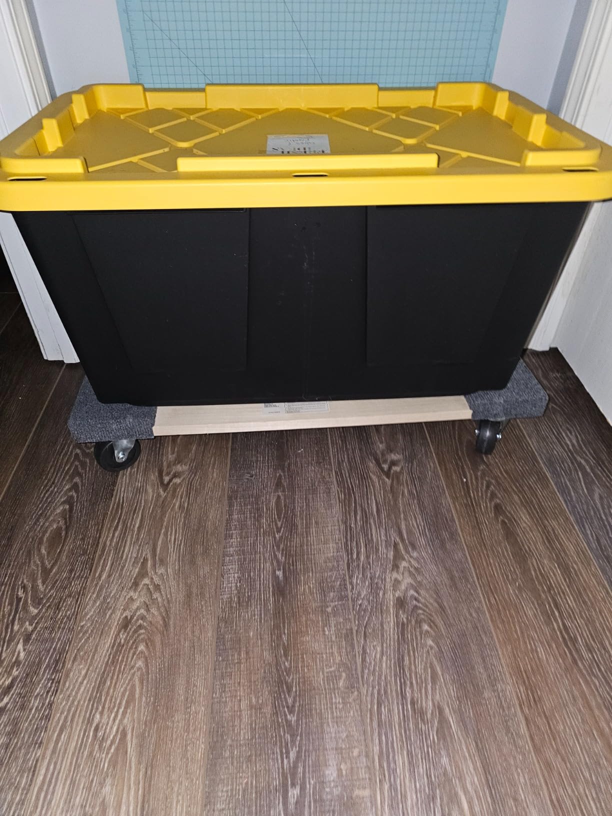 WEN 1320 lbs. Capacity 18 in. x 30 in. Hardwood Furniture Moving Dolly, Two Pack customer photo 2