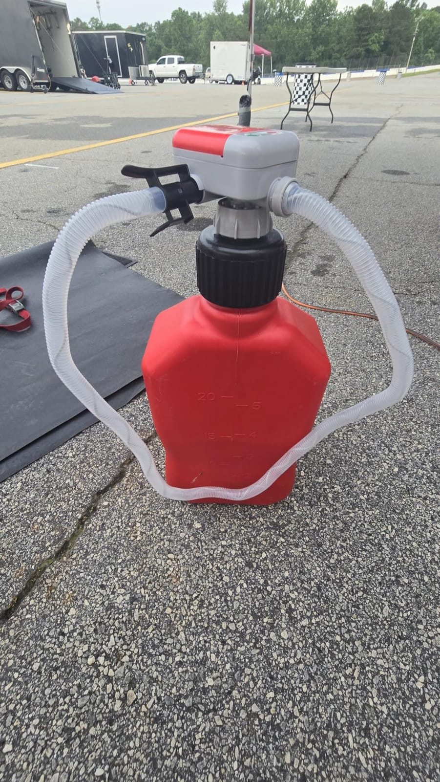 TERA PUMP TRFA01-XL 2nd Gen Battery Powered Fuel Transfer Pump w/ 51