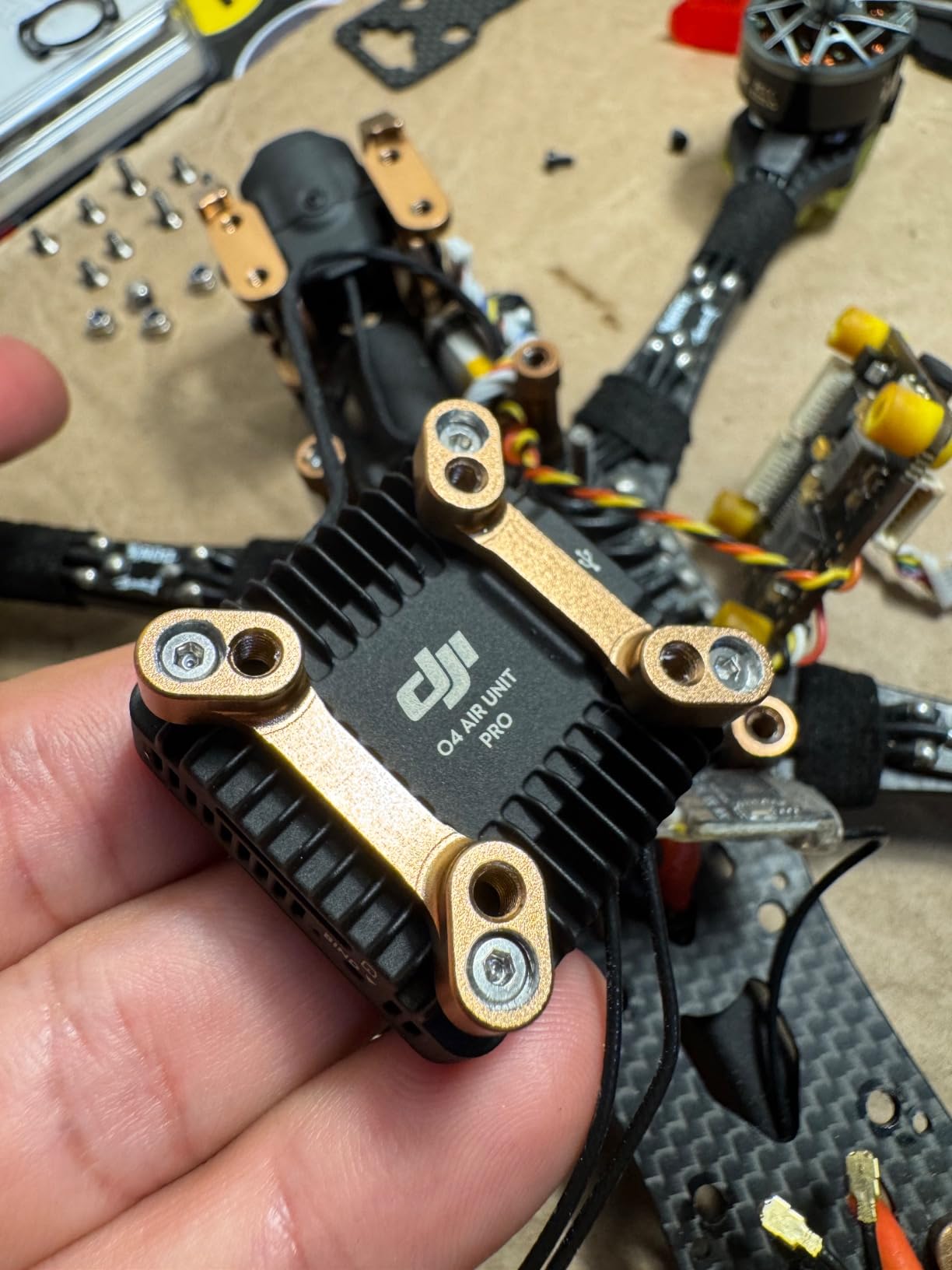 DJI O4 Air Unit Pro for FPV Drone, Digital Transmission System, 15ms Low Latency, 15km Max Range, 4K/120fps Video Recording, 1080p/100fps Live View, 155 FOV, 1/1.3-inch CMOS Sensor customer photo 1