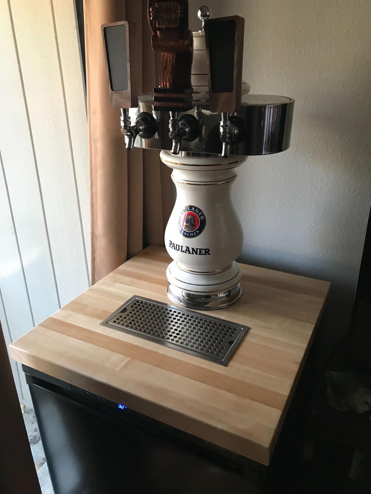 EdgeStar BR3002 24 Inch Wide Kegerator Conversion Refrigerator for Full Size Kegs with Deep Chill Mode - Black customer photo 1