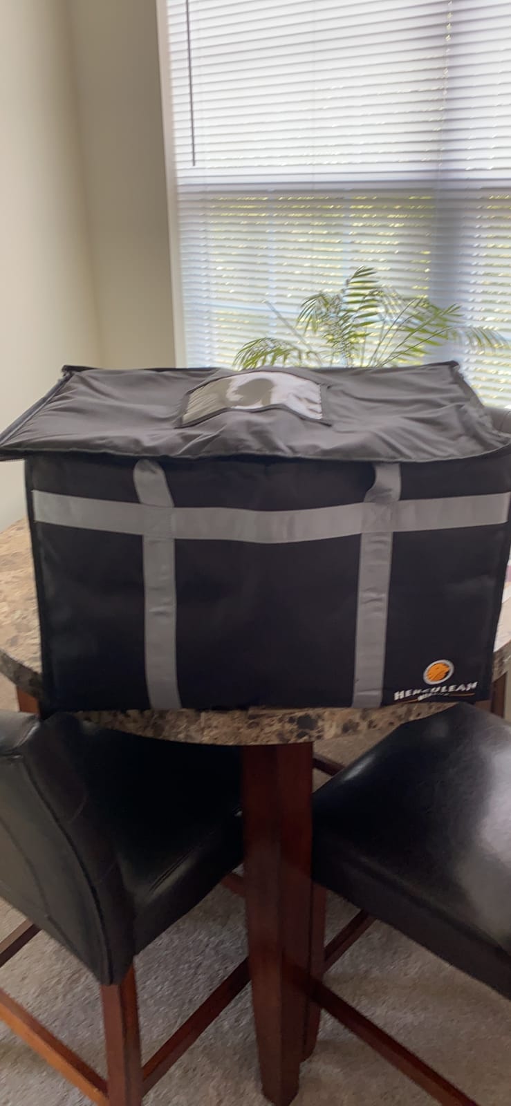 Herculean Premium Insulated Food Delivery Bag with YKK Zipper - Large Commercial Catering Bag for Food Transport - Hot and Cold Thermal Food Bag - Ultra Durable Hot Food Carriers for Takeaway Delivery customer photo 1